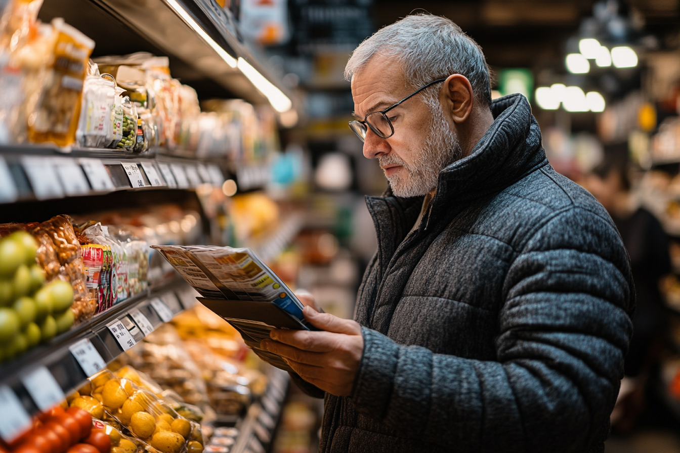 Активна старша пара на прогулянці в парку
